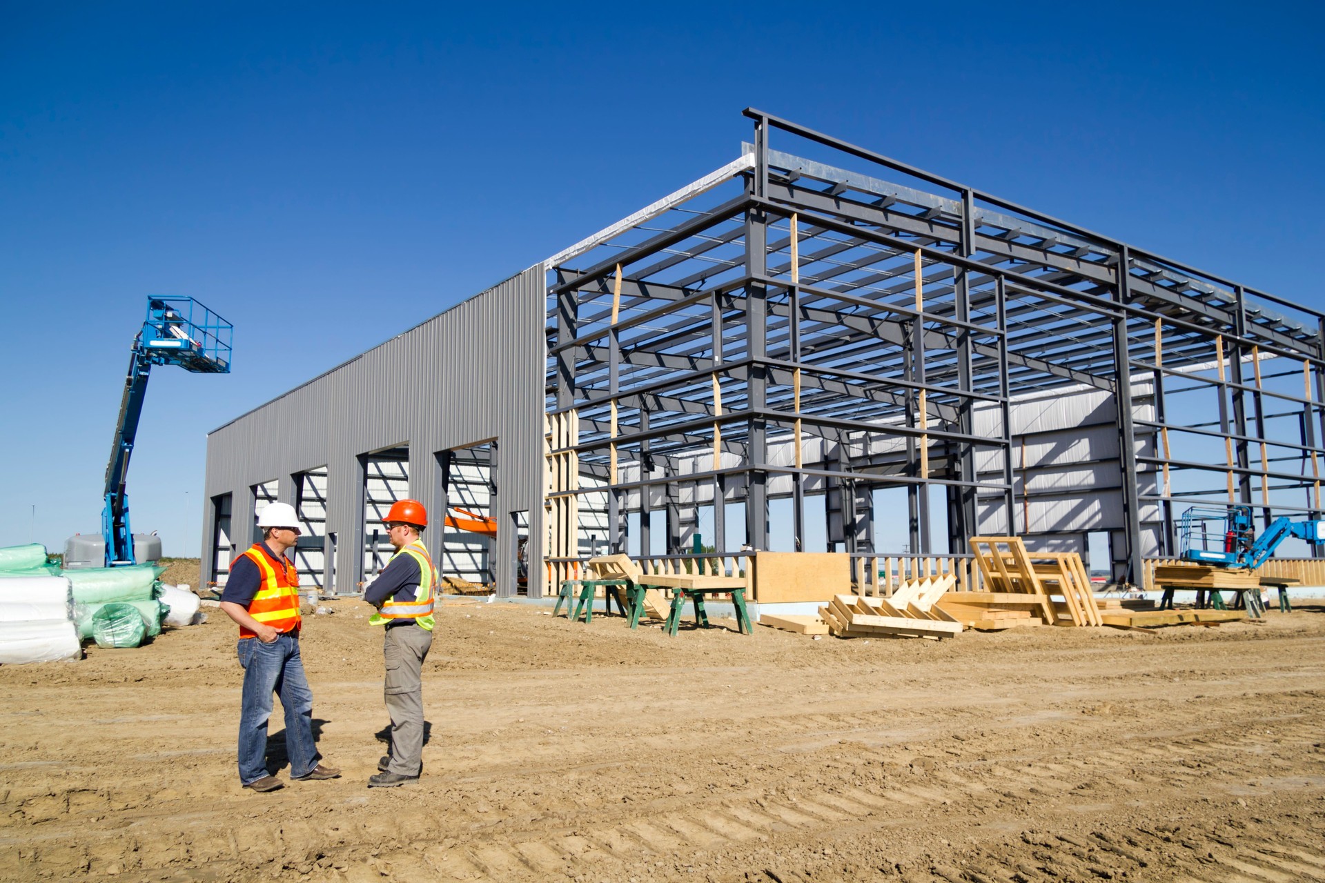 Architects at a Construction Site